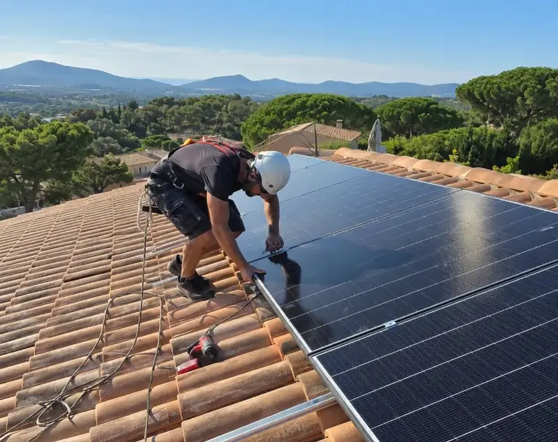 Installateur panneaux solaires Saint-Symphorien — pose photovoltaïque sur toiture